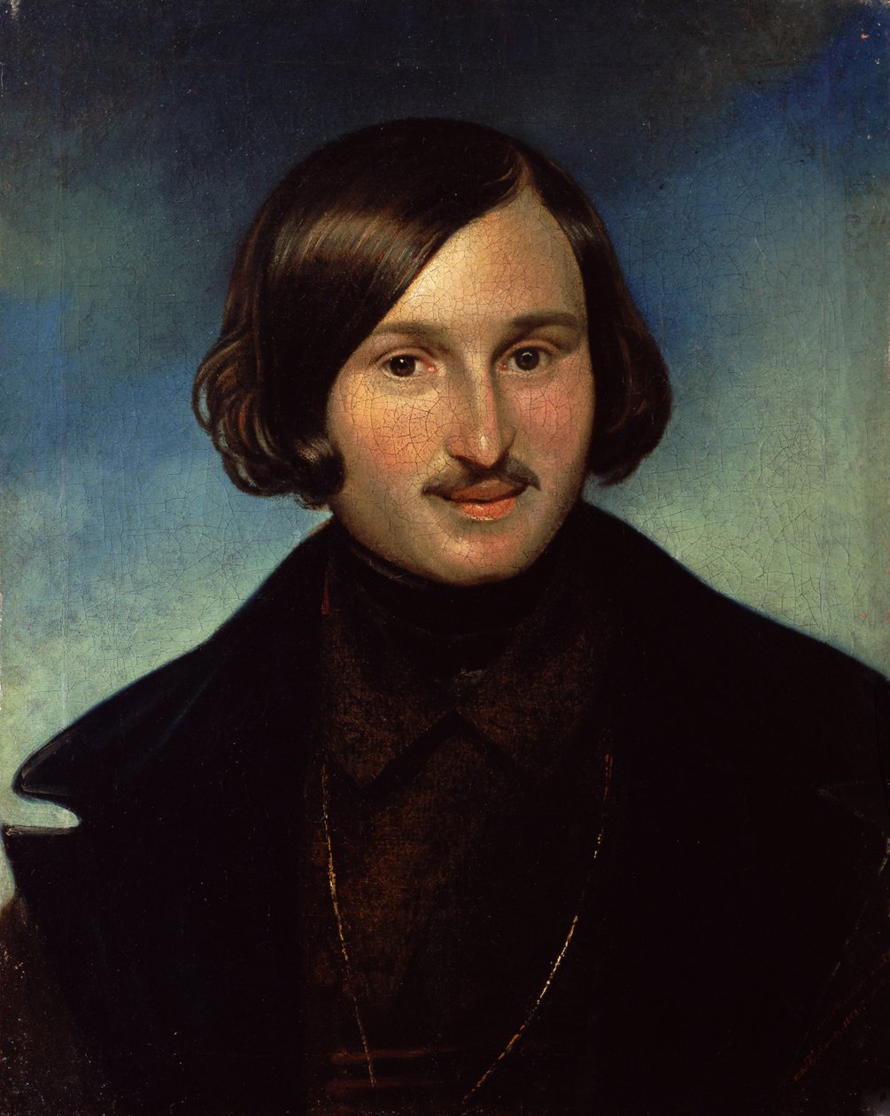Portrait de Nikolay Gogol, 1841 - Fyodor Antonovich Moller