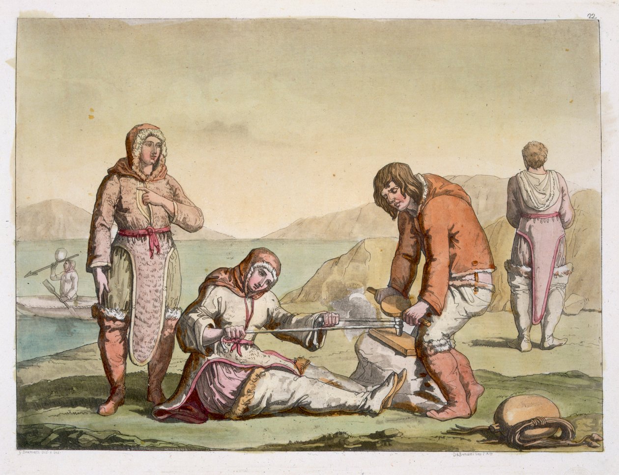Esquimaux, 1817 - G. Bramati