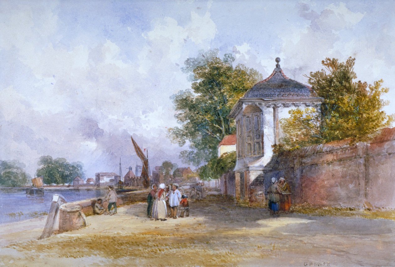 Mortlake, Richmond sur la Tamise, Londres - G Howse