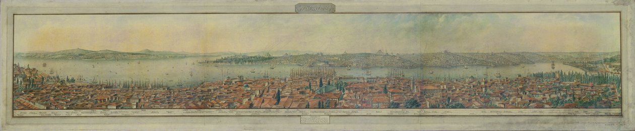 Vue de Constantinople - G. Manzoni