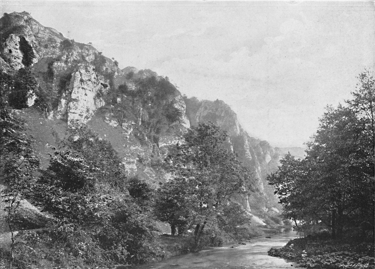 Tissington Sires, Dovedale, vers 1896 - G. W. Wilson and Company