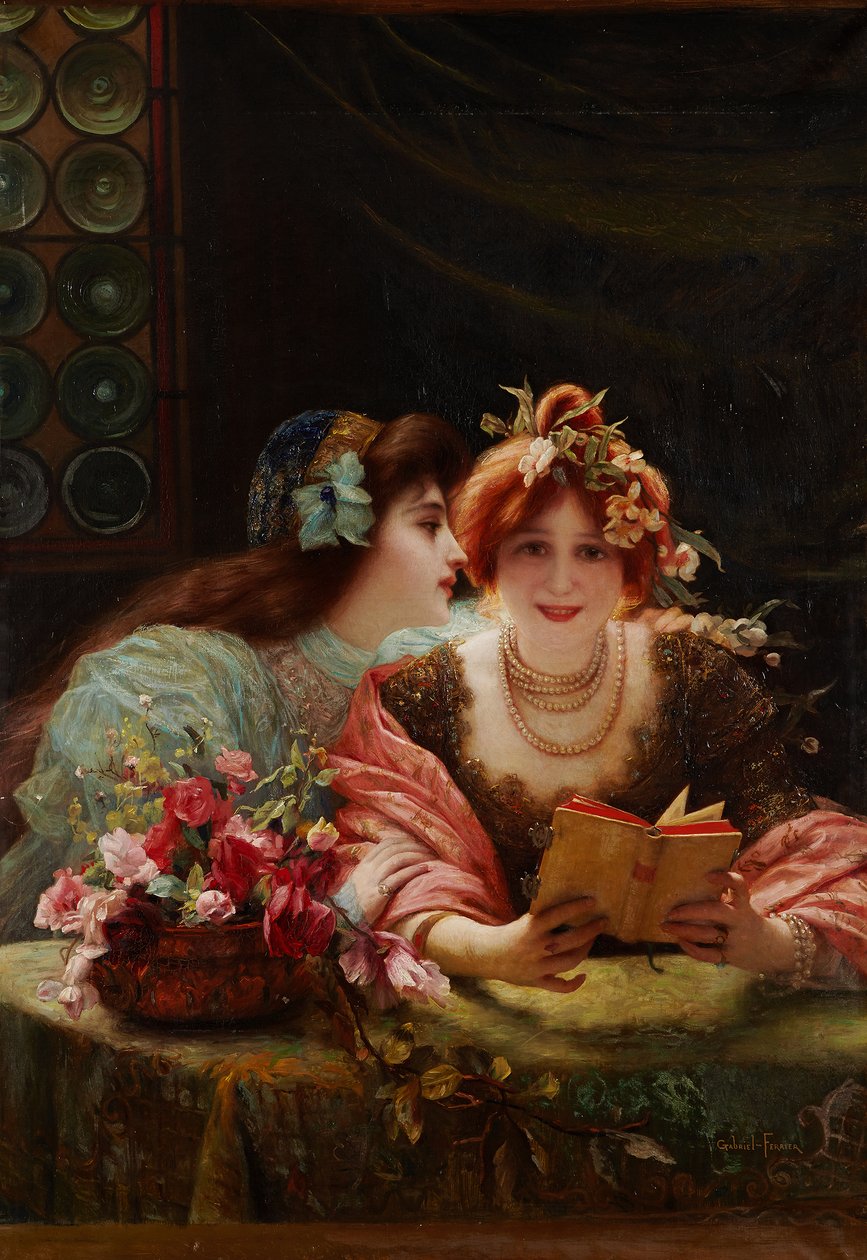 La lecture - Gabriel Ferrier