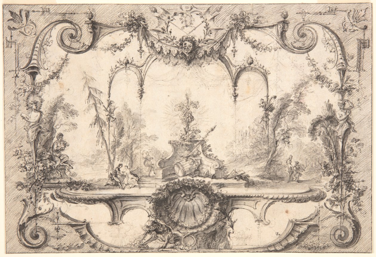 Jardins de Bacchus - Gabriel Huquier
