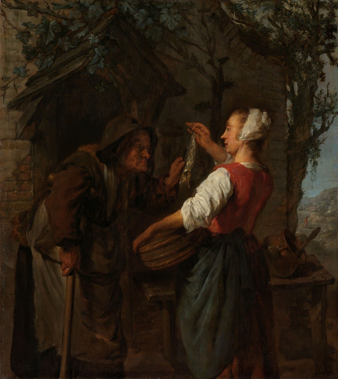 Le vendeur de harengs, vers 1661-62 - Gabriel Metsu
