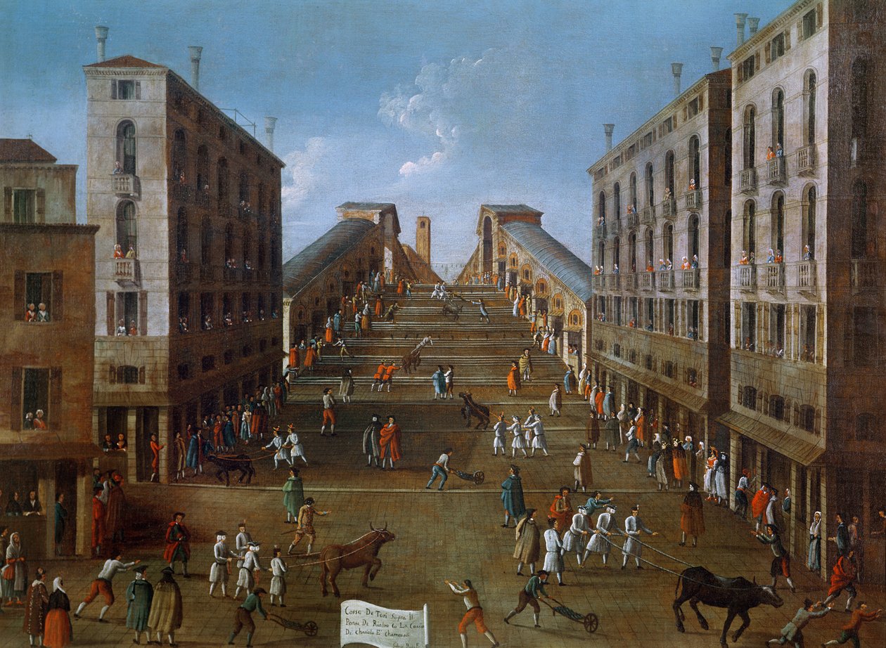Corrida au Pont du Rialto - Gabriele Bella