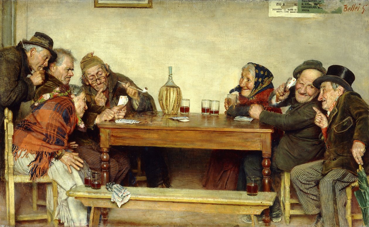 Le jeu de cartes - Gaetano Bellei