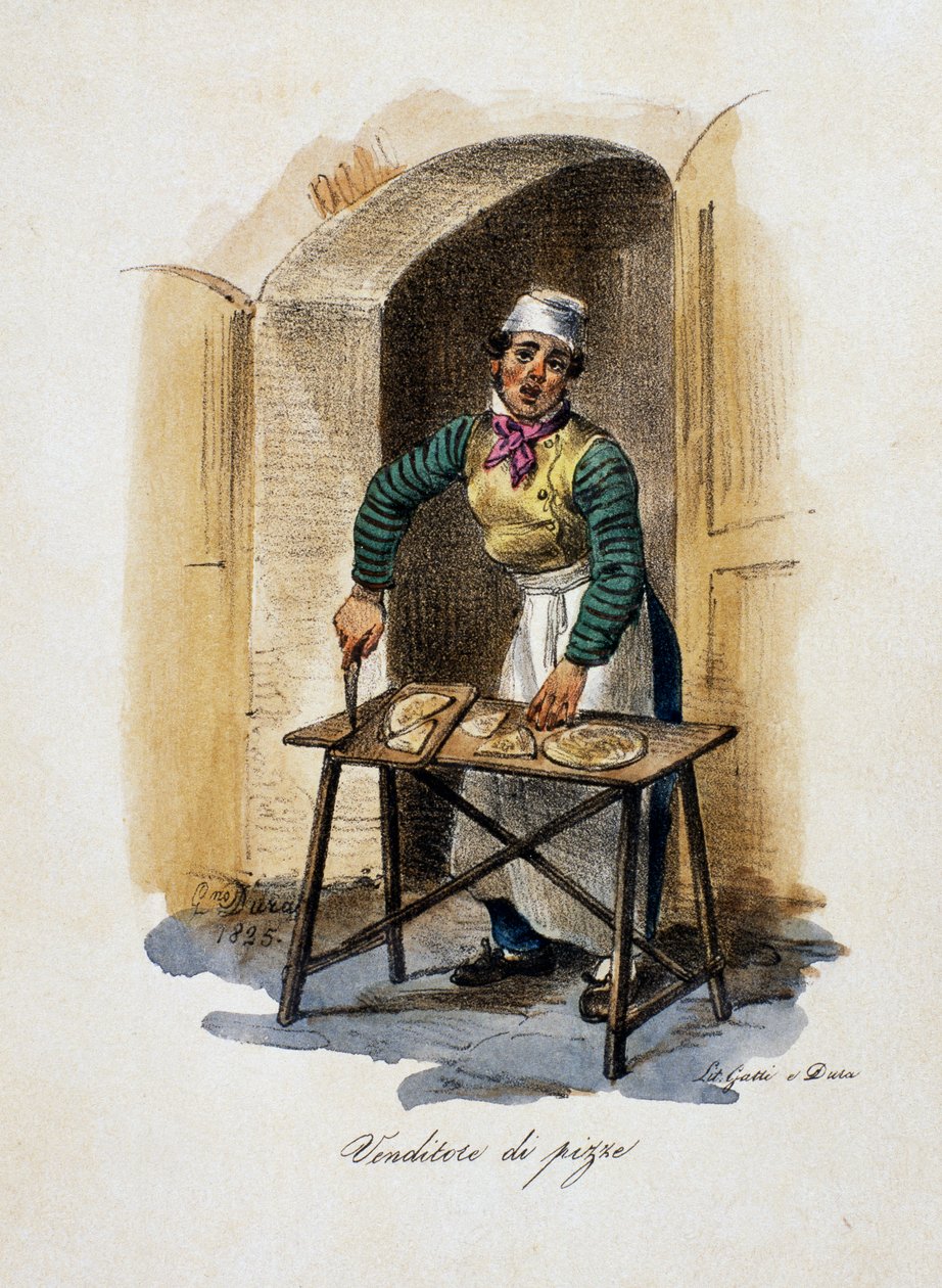 Vendeur de pizza - Gaetano Dura