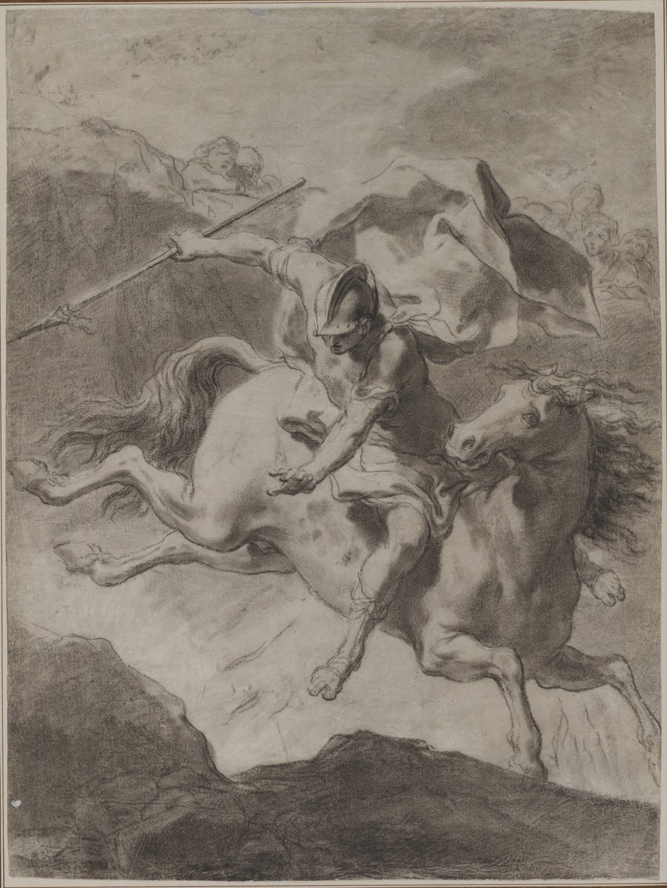 Mort de Marcus Curtius, 1799 - Gaetano Gandolfi
