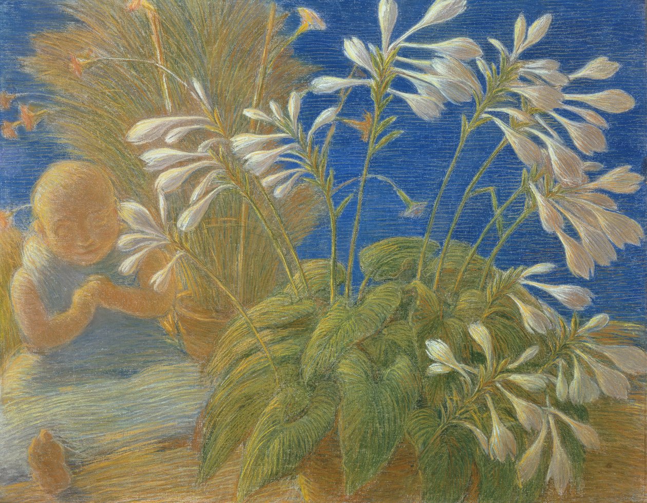 Lys japonais - Gaetano Previati