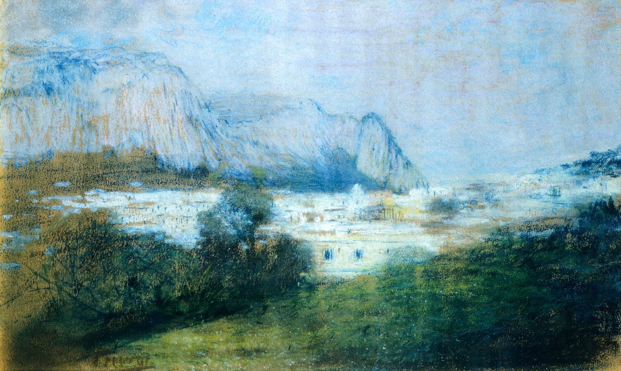 Paysage - Gaetano Previati