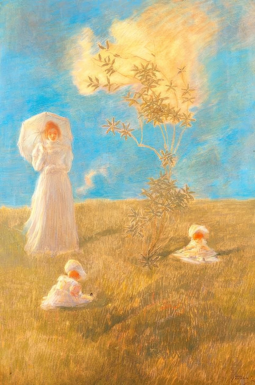 Le calme - Gaetano Previati