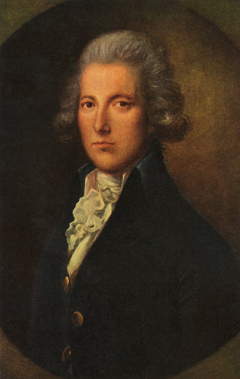 William Pitt - Portrait - Gainsborough Dupont