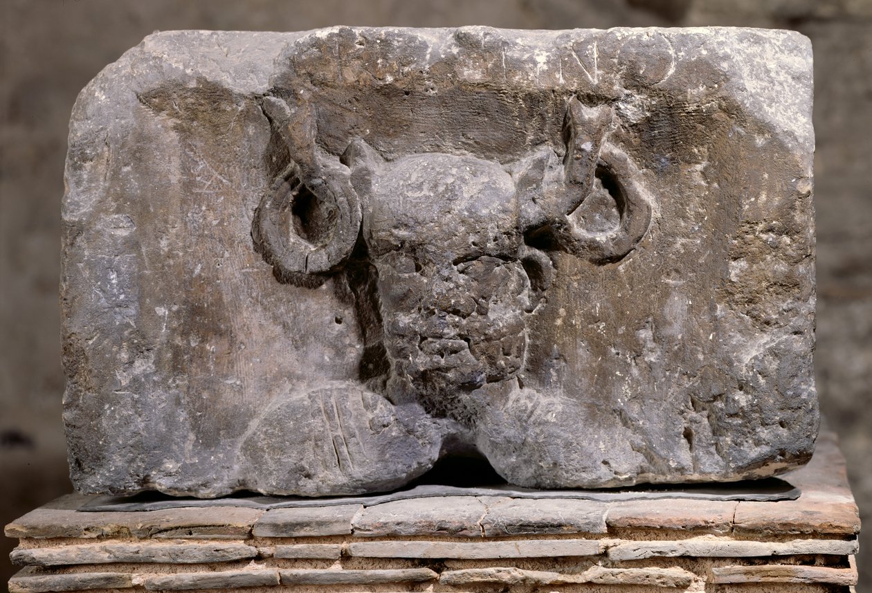 Chapiteau du pilier des Nautes représentant Cernunnos - Gallo Roman