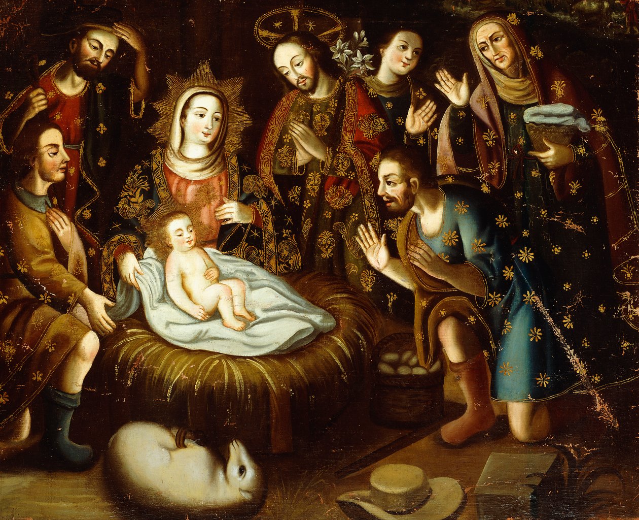 Adoration des bergers - Gaspar Miguel de Berrio