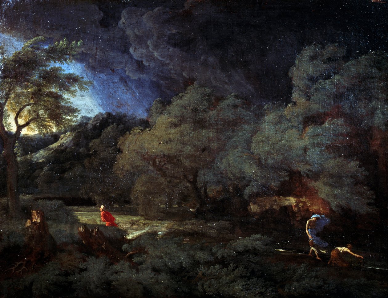 Paysage orageux - Gaspard Poussin Dughet