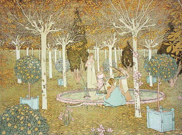 Dans le parc - Gaston de Latenay
