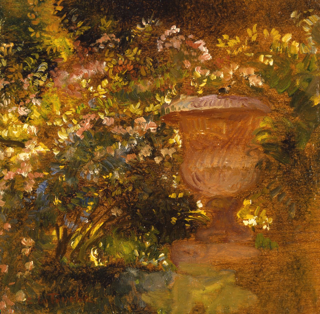 Scène de jardin - Gaston de la Touche
