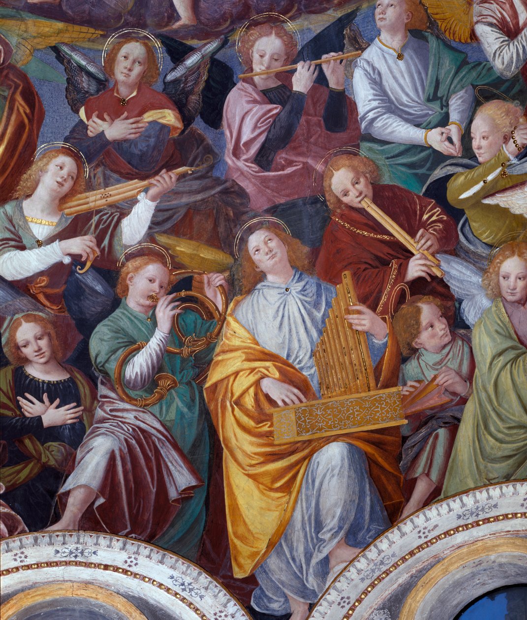 Le Concert des Anges, 1534-36 (détail) - Gaudenzio Ferrari