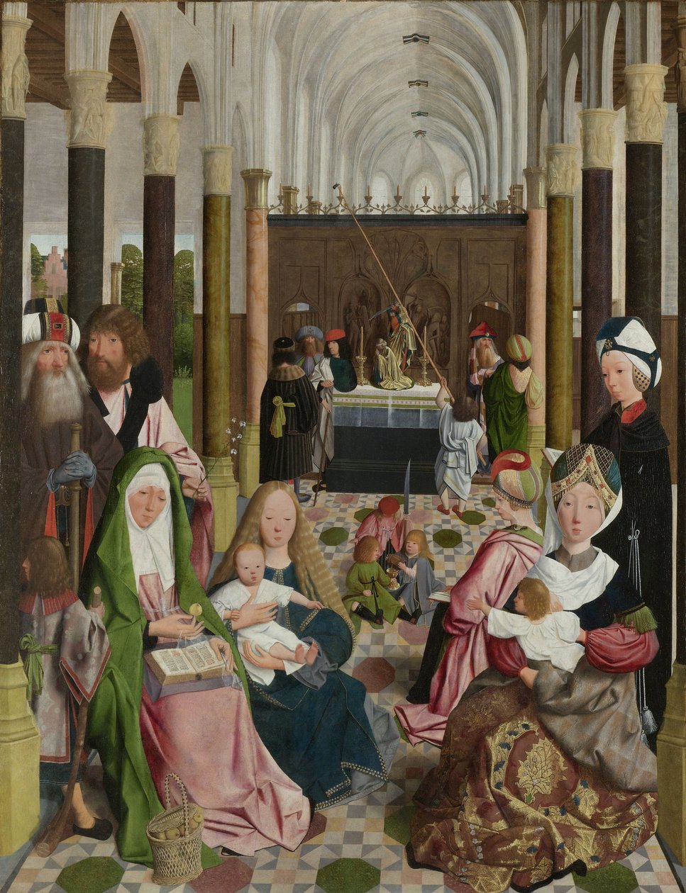 La Sainte Parenté, c.1495 - Geertgen Tot sint Jans