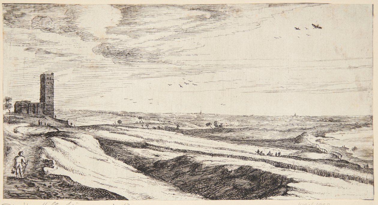 Paysage près de Zuidersøen - Geertruyt Roghman