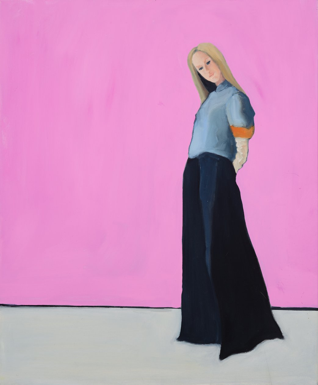 Jane, 2016 (huile sur toile) - Genevieve French