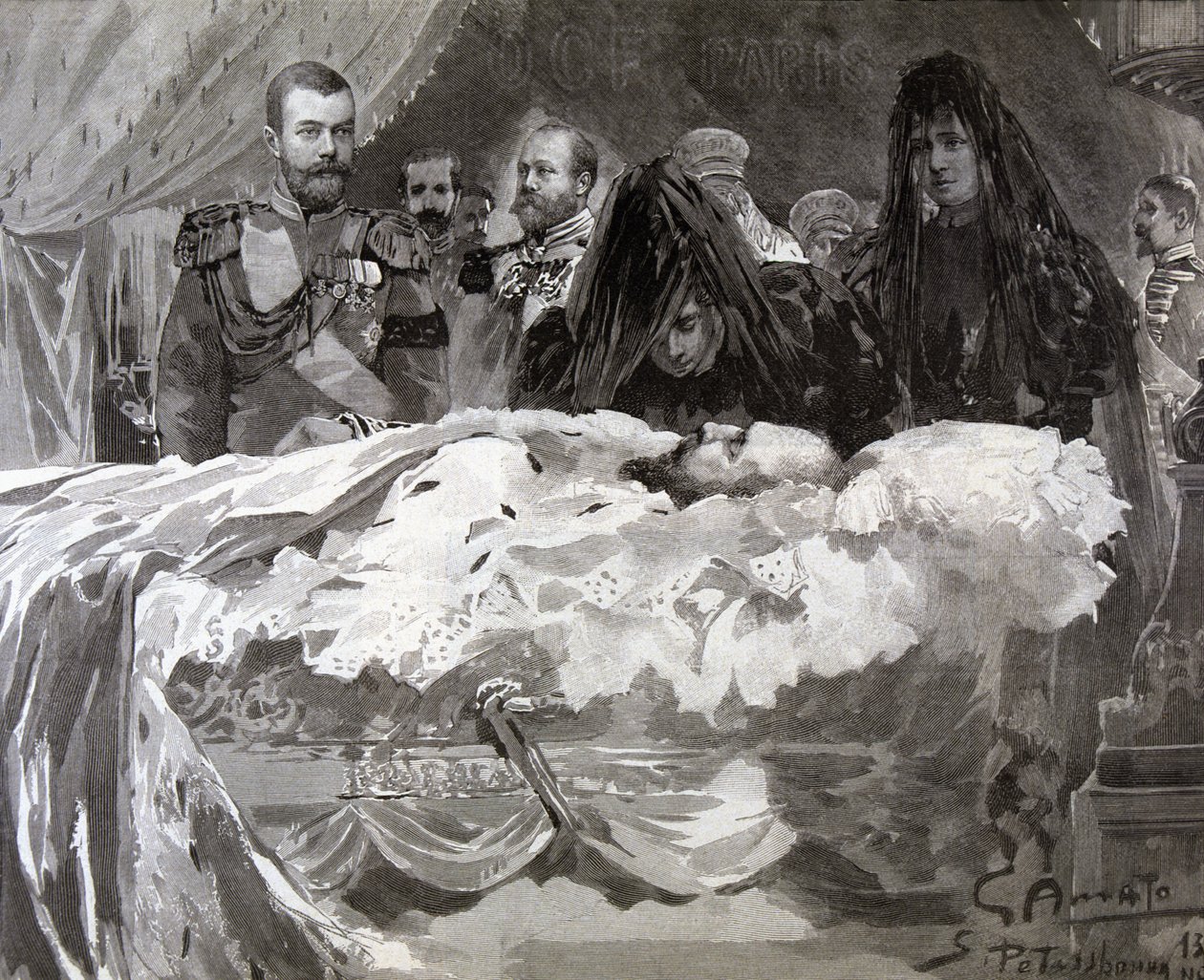 Mort du tsar Alexandre III - Gennaro Amato