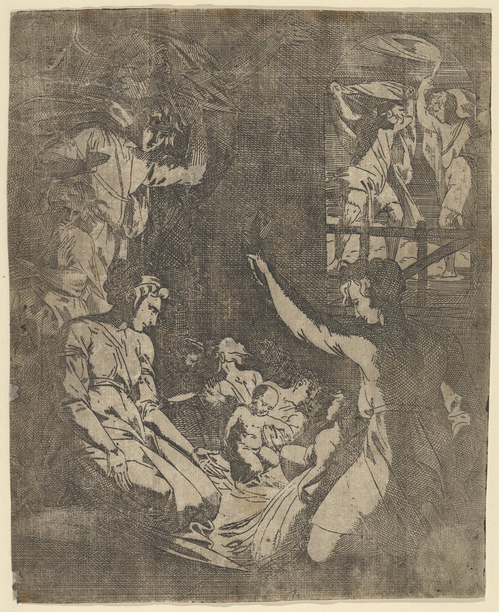 La Nativité, 1530-73 - Geoffroy Dumoûtier