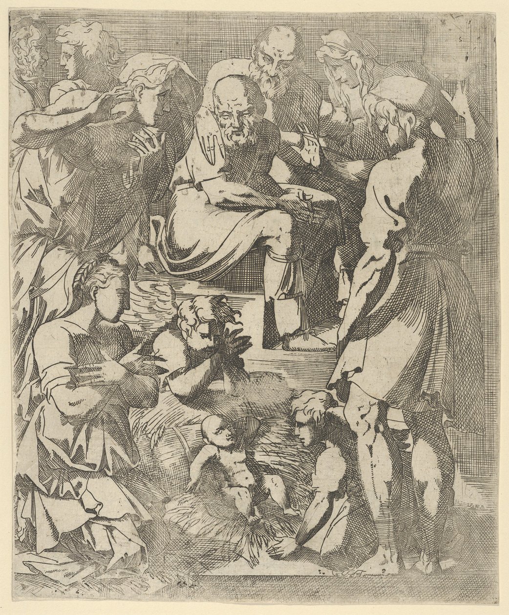 La Nativité, vers 1544-48 - Geoffroy Dumoûtier