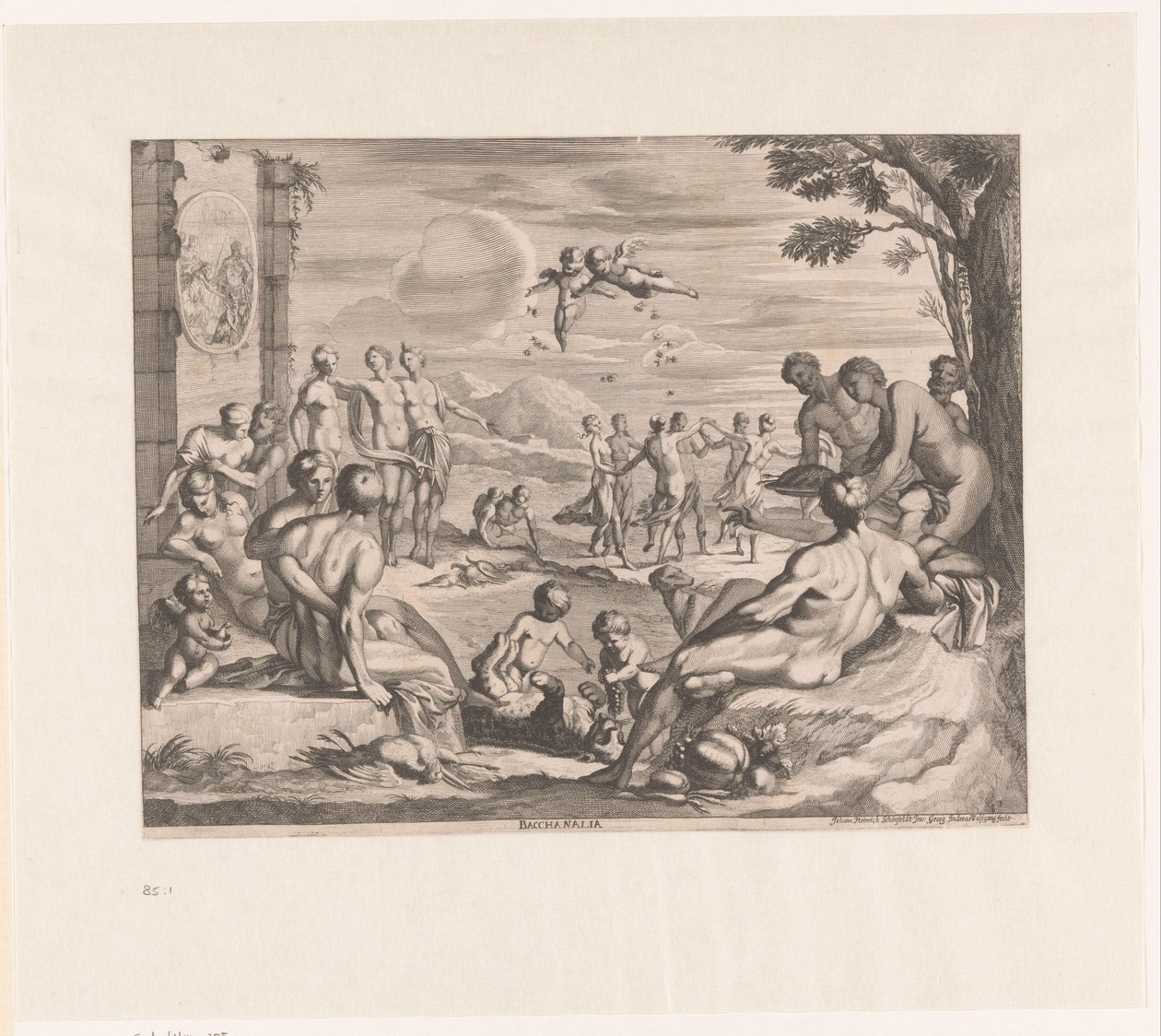 Bacchanale - Georg Andreas Wolfgang