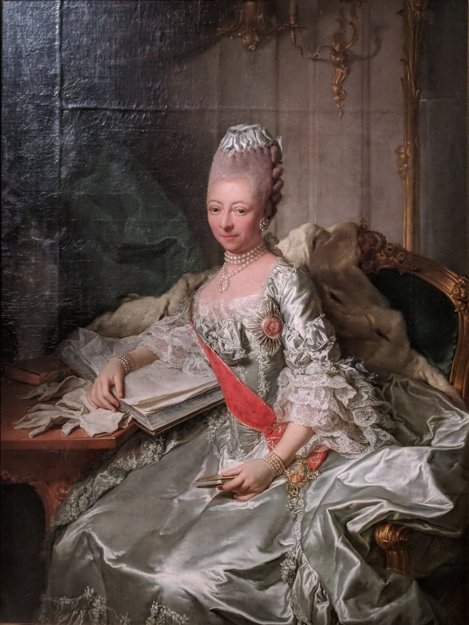 Duchesse Luise Friederike of Mecklenburg-Schwerin - Georg David Matthieu