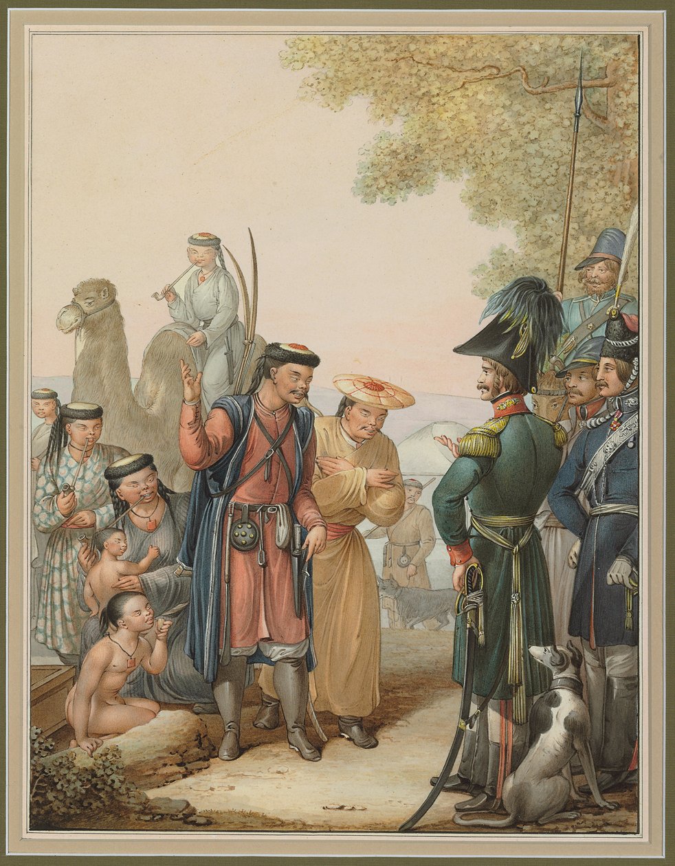 Cosaques et Kalmouks - Georg Emanuel Opitz