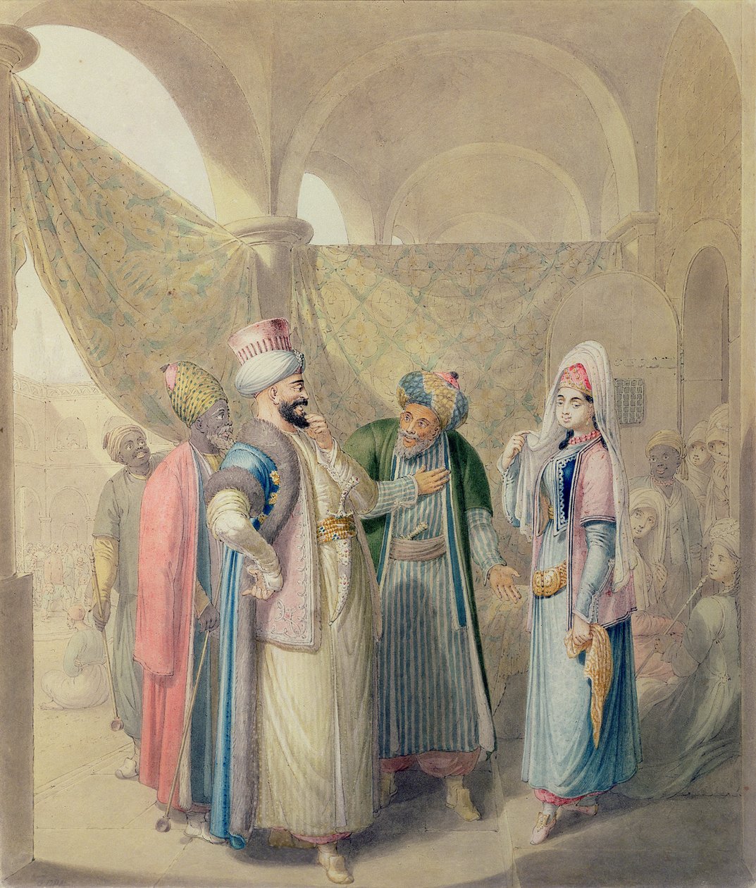 Le Marché aux esclaves - Georg Emanuel Opitz