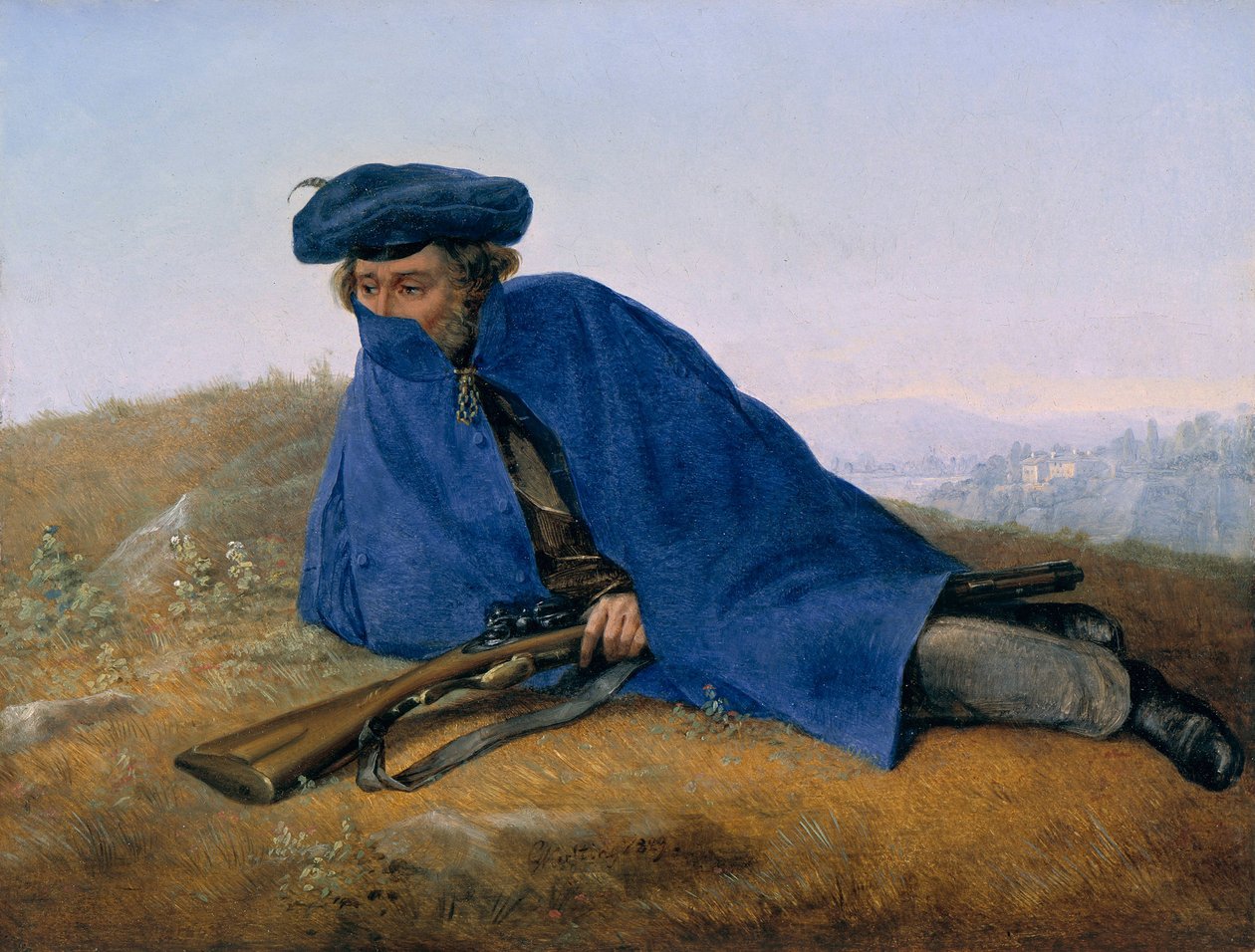 Devoir de poste avancée, 1829 - Georg Friedrich Kersting