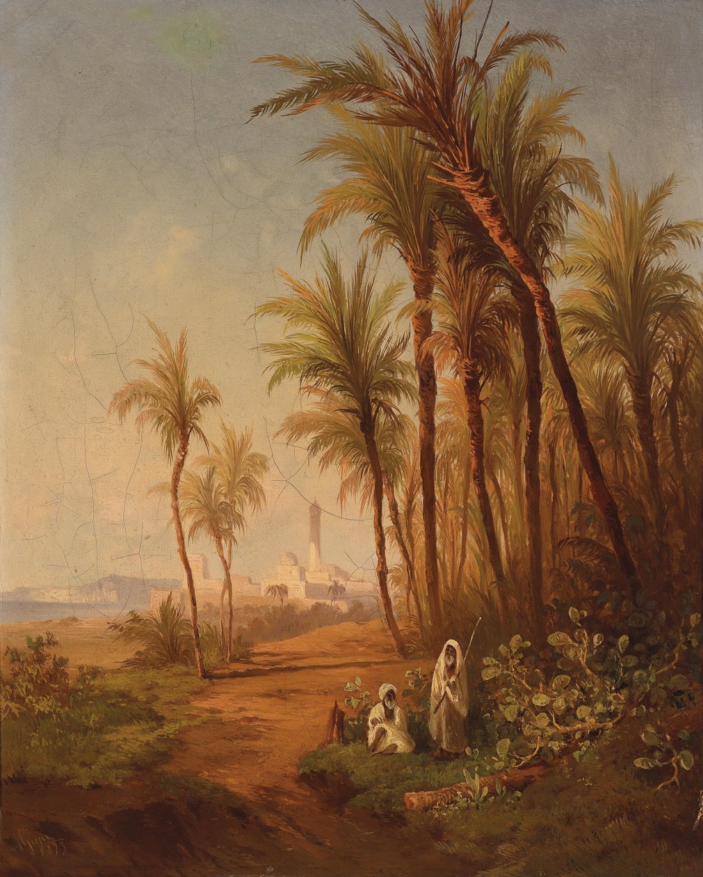 Pèlerins sur la côte - Georg Geyer