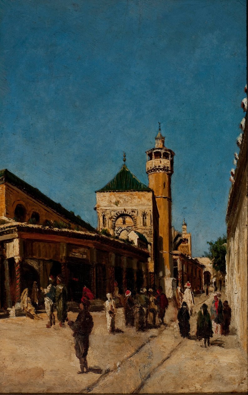 Rue à Tunis - Georg Grimm