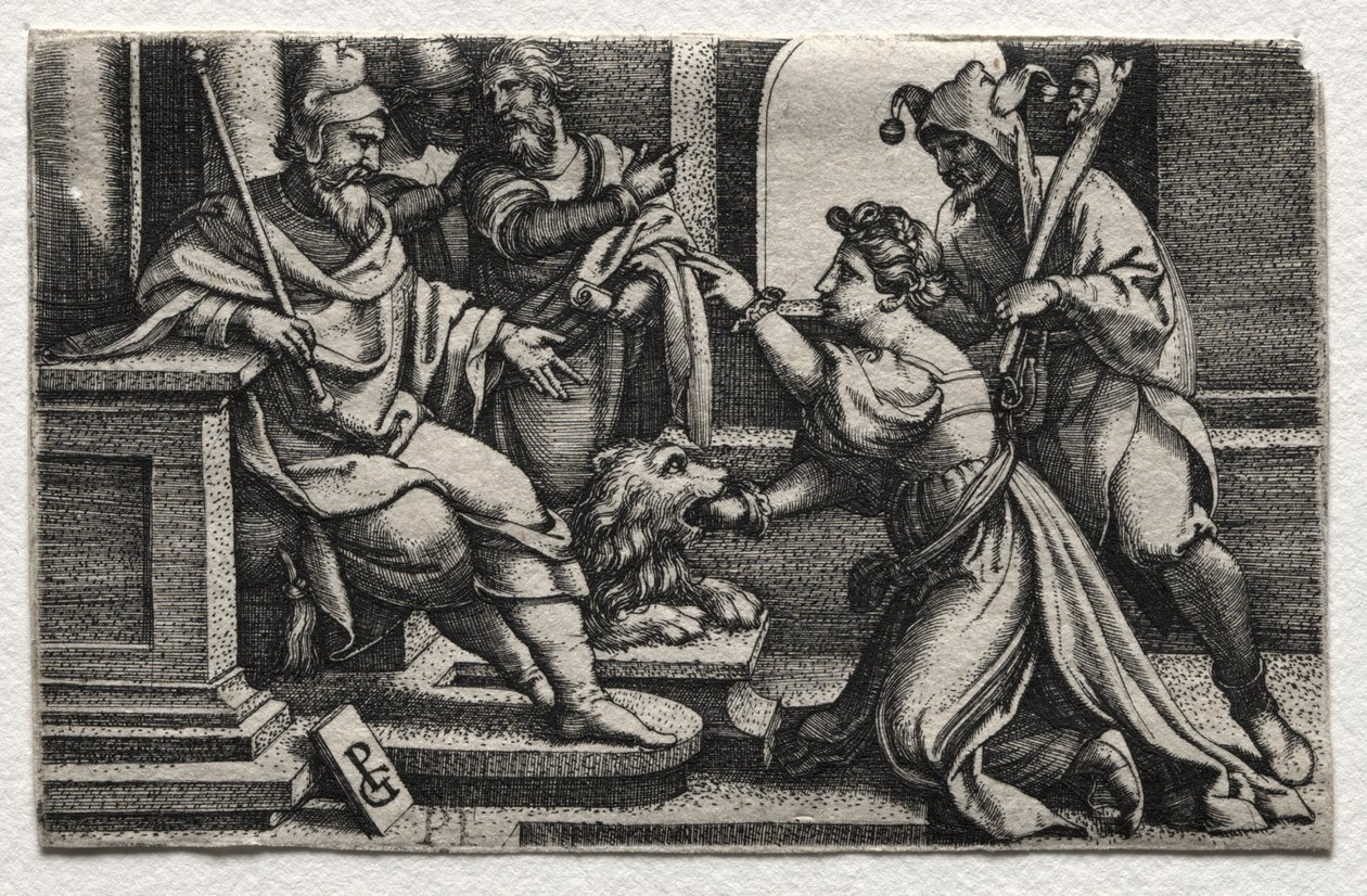 La bouche de la vérité - Georg Pencz