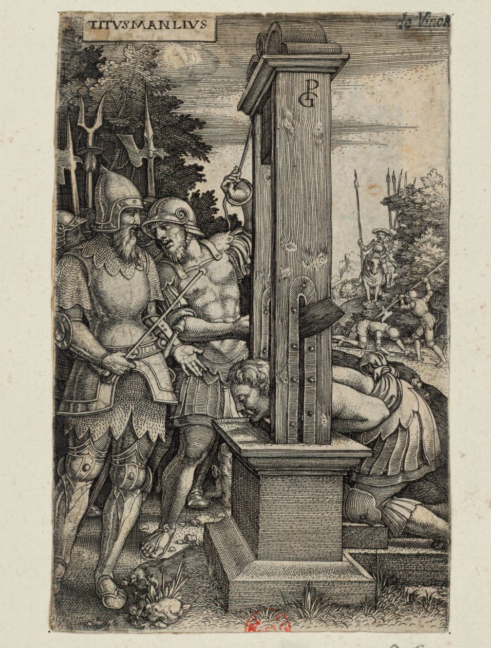 Titus Manlius - Georg Pencz