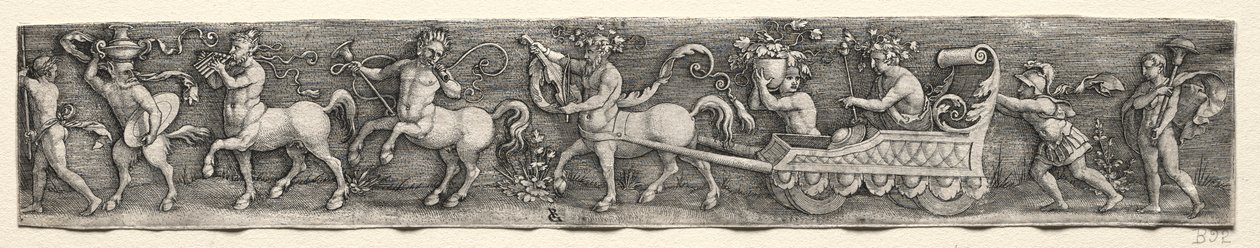 Triomphe de Bacchus, c. 1539 - Georg Pencz