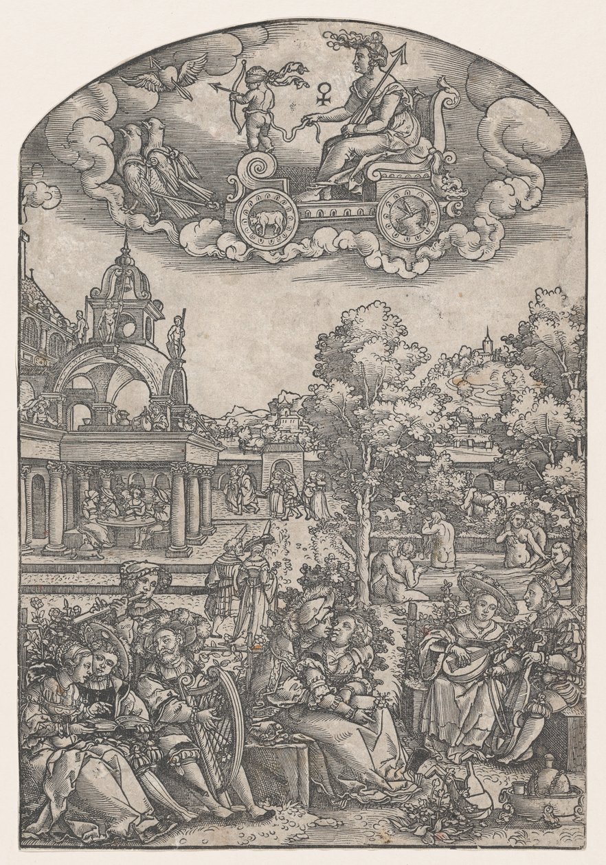 Vénus, des Sept Planètes - Georg Pencz