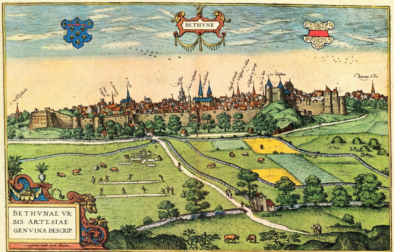 Bethune - Georg and Hogenberg Franz (1535 90) Braun