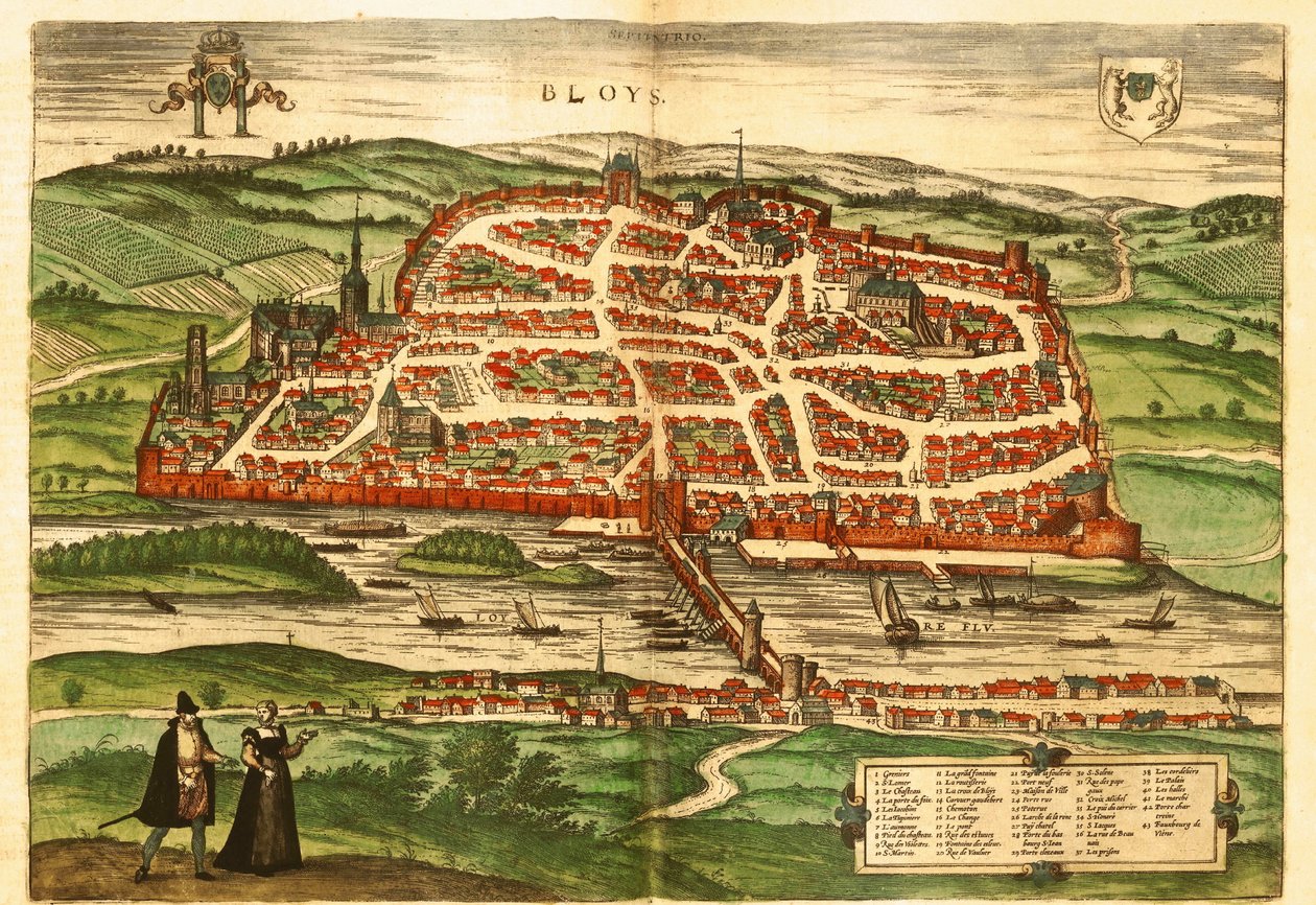 Blois - Georg and Hogenberg Franz (1535 90) Braun