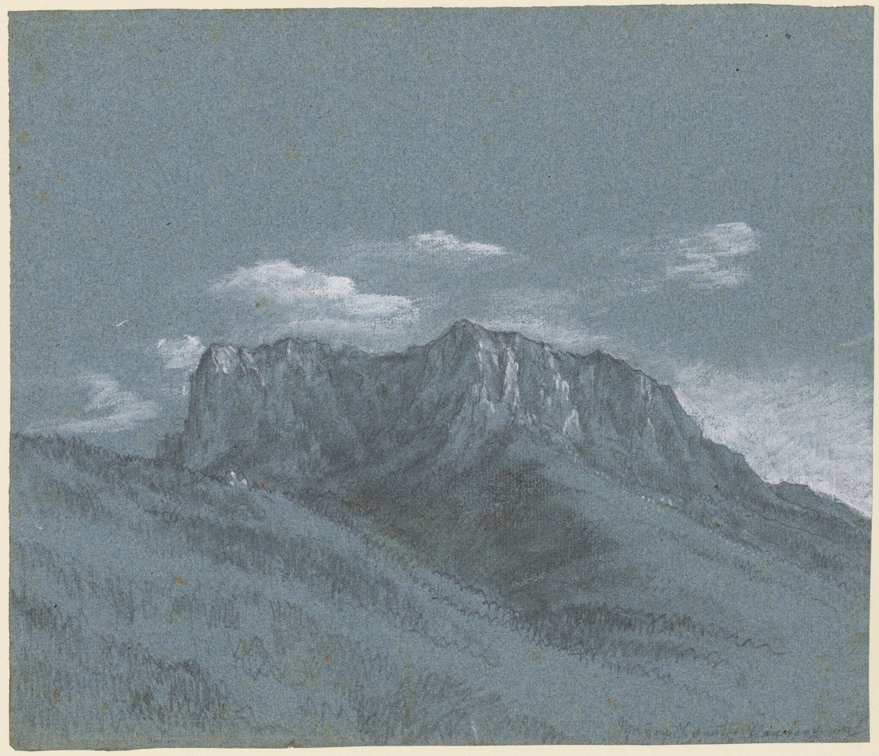 Le Rauschberg - Georg von Dillis