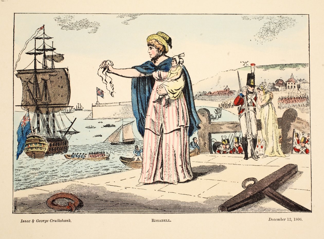 Rosabell, pub. 1806 - Isaac, Robert and George Cruikshank