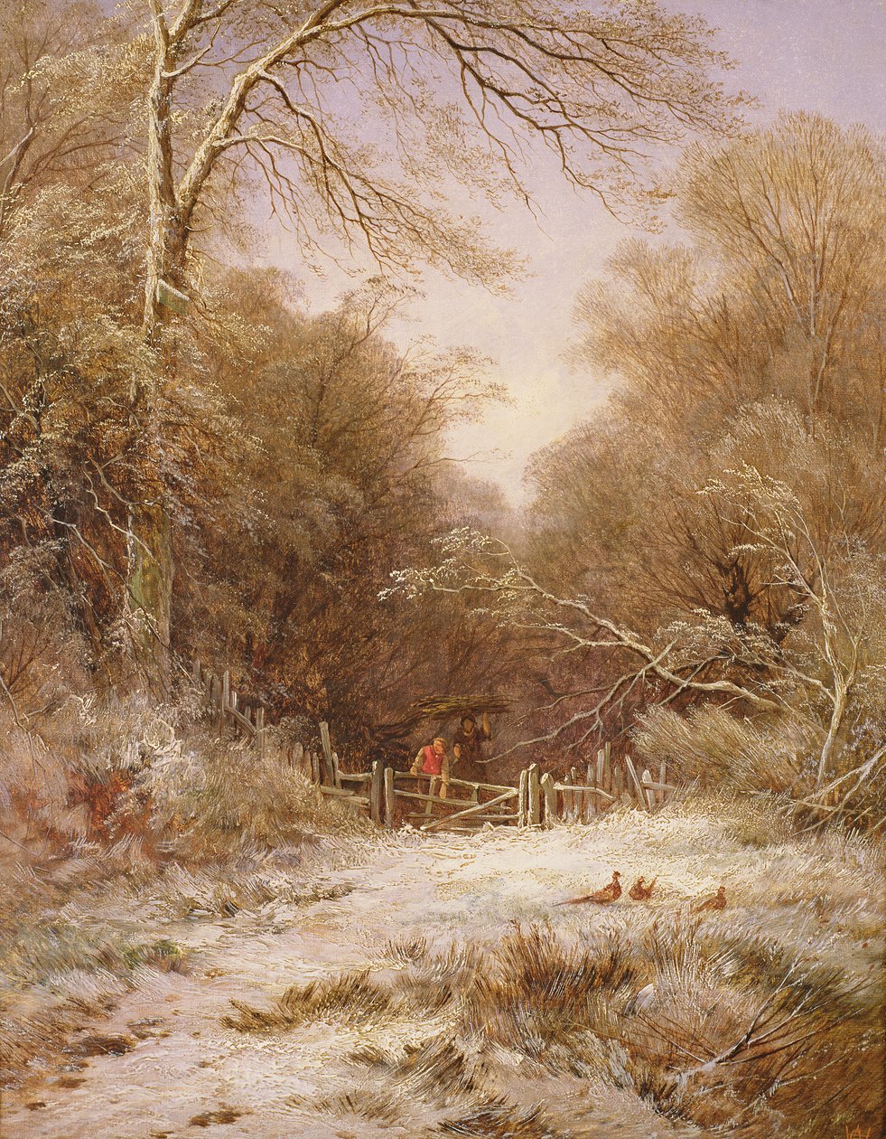 Le chemin : Matin d