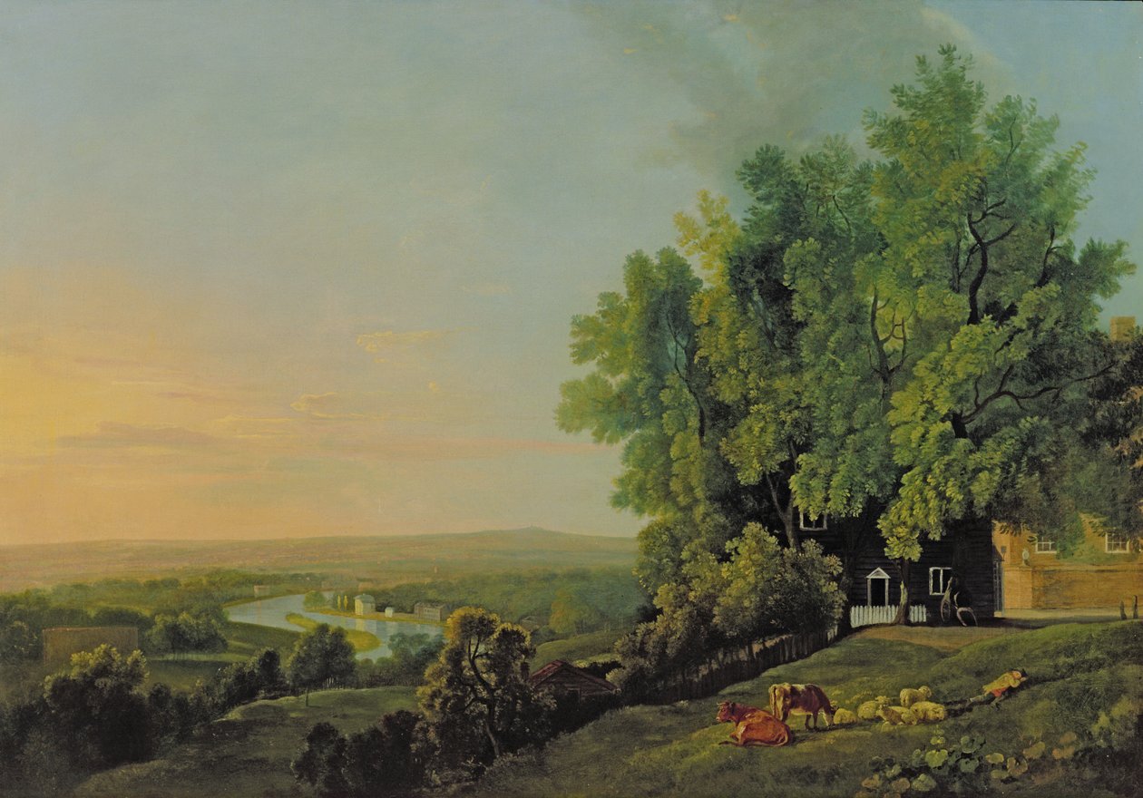 Vue de Richmond, c.1790 - George Baratt