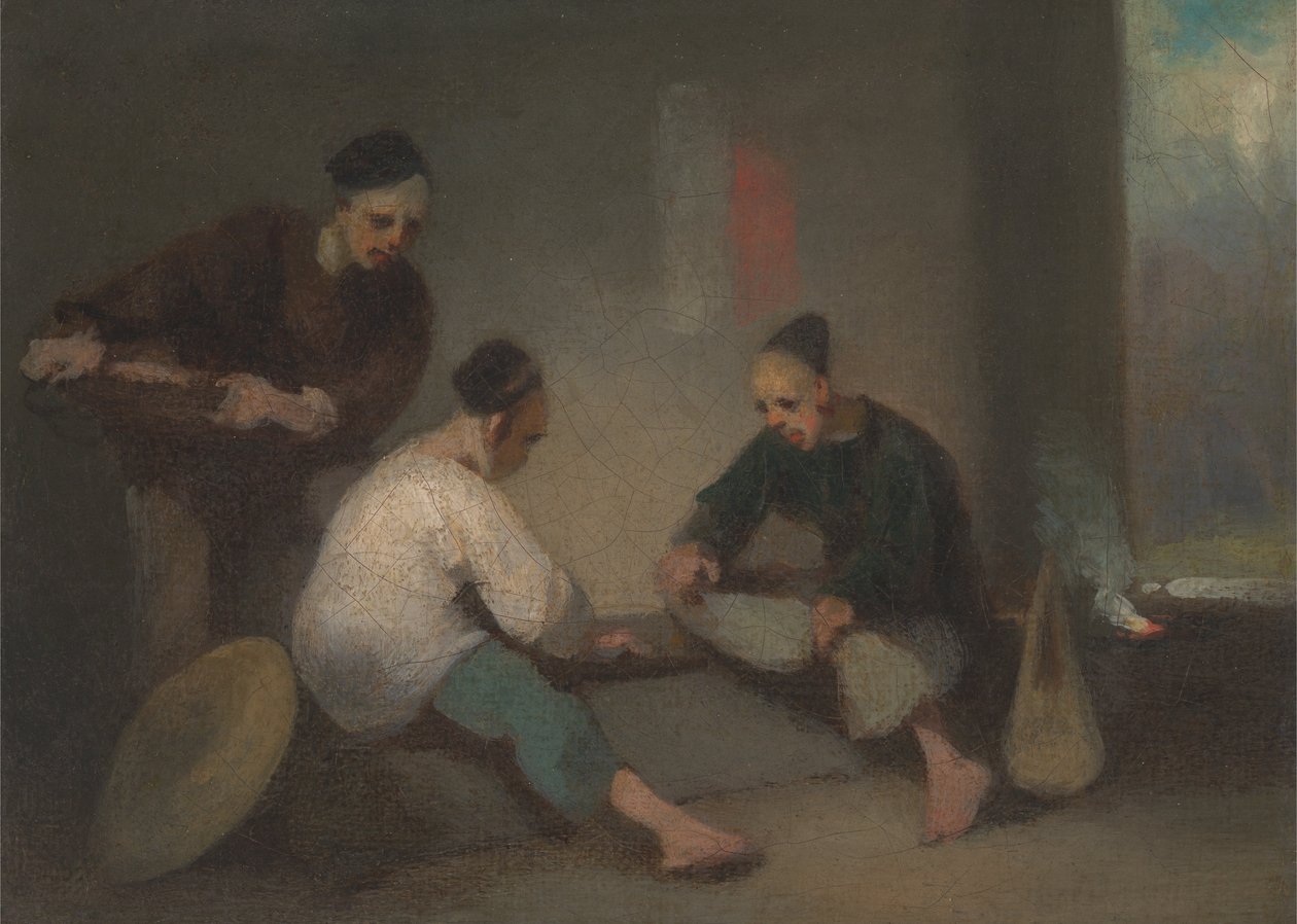 Joueurs chinois - George Chinnery