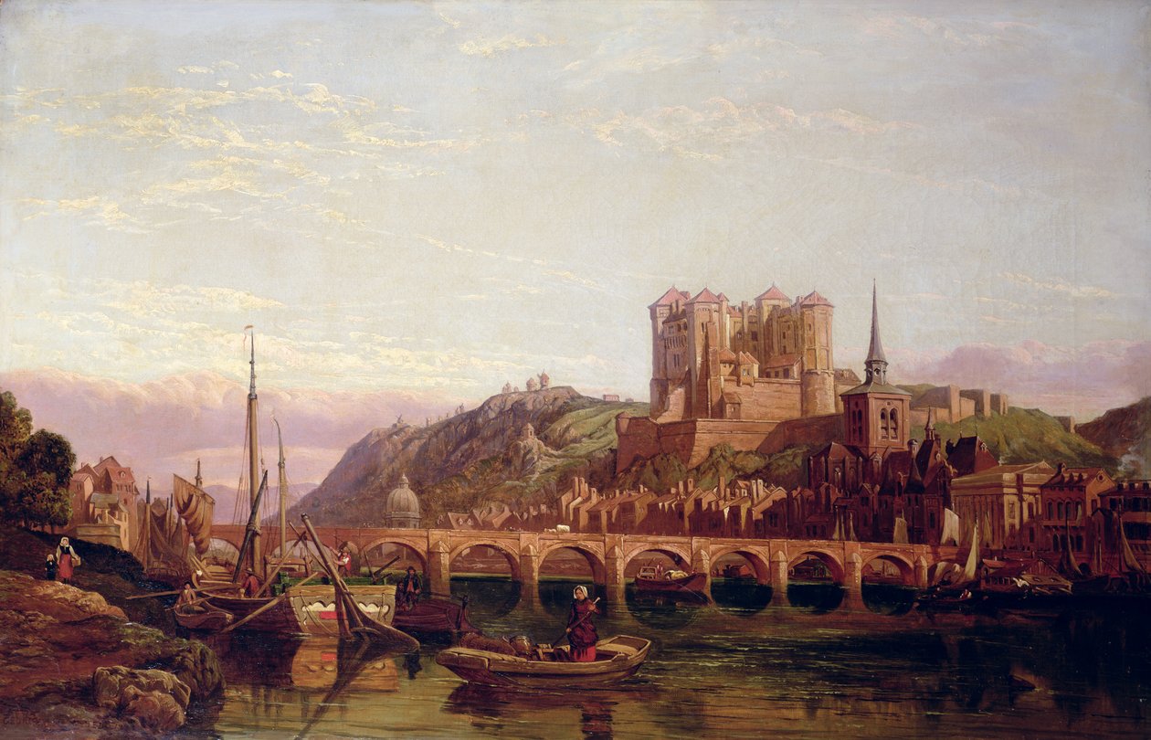 Saumur, par la vallée de la Loire - George Clarkson Stanfield