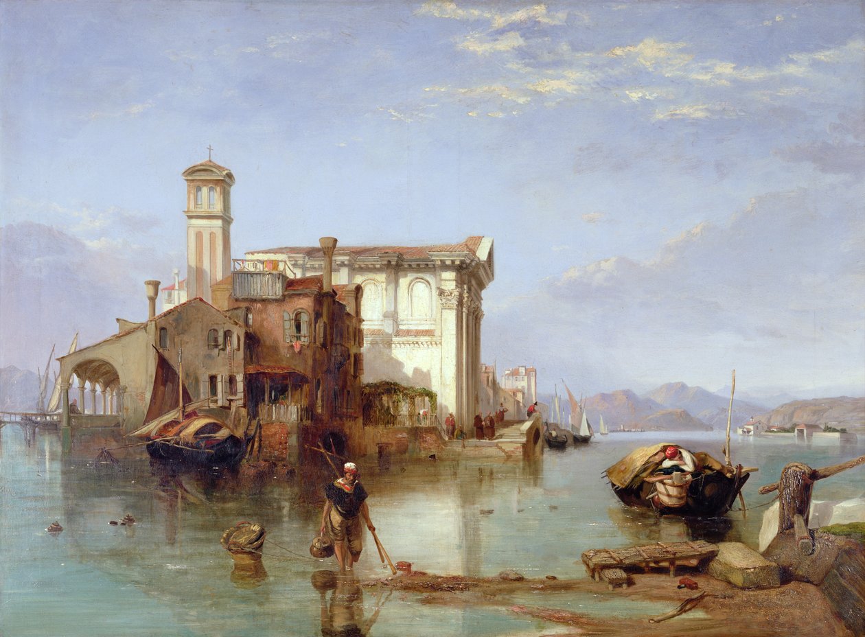 Vue sur la Méditerranée, 1834-35 - George Clarkson Stanfield