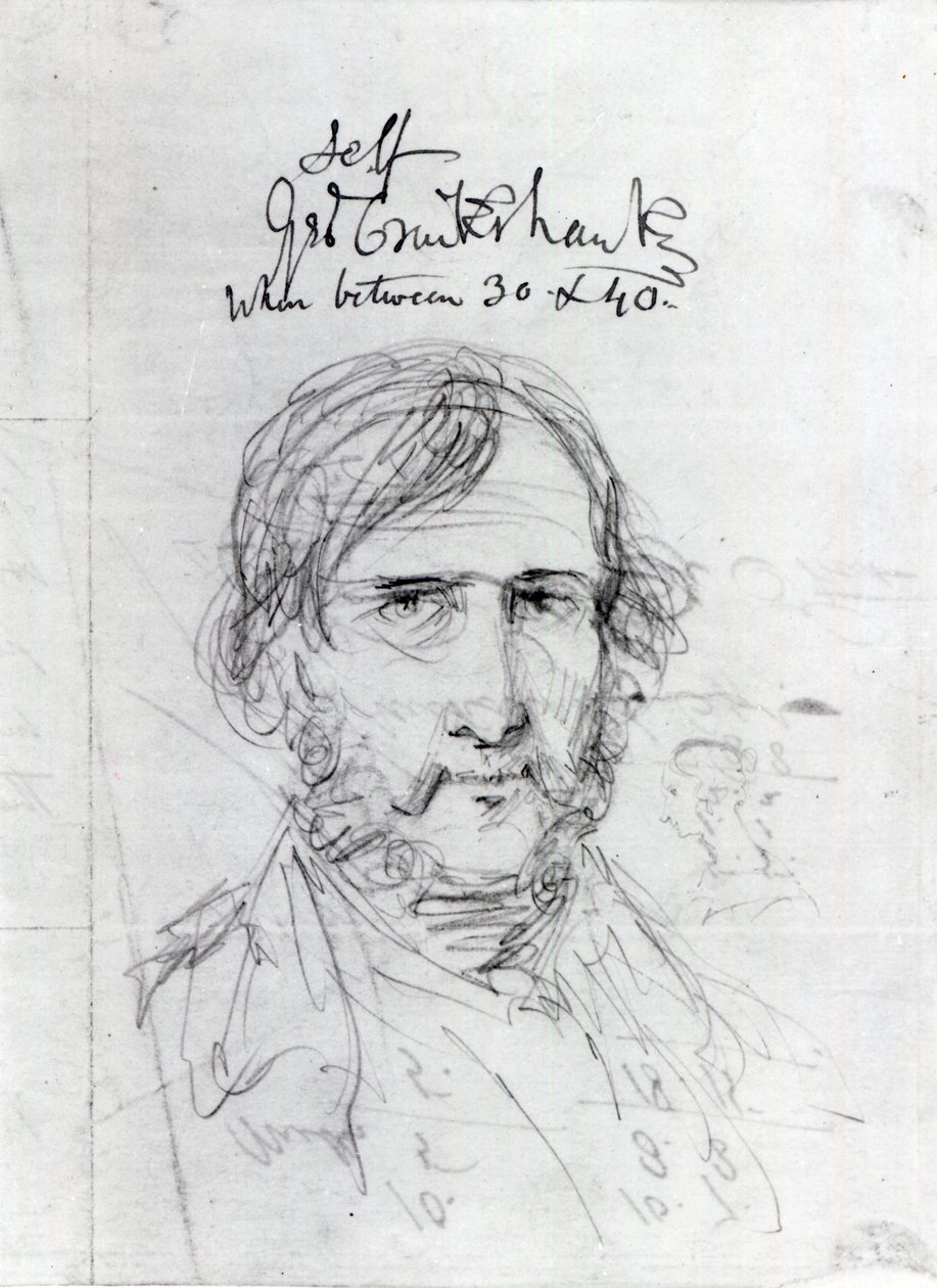 Autoportrait - George Cruikshank