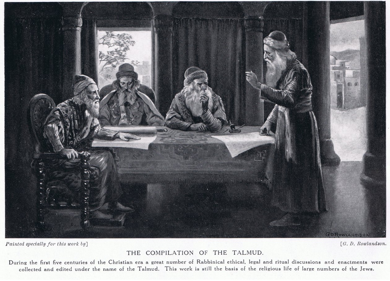 Compilation du Talmud - George Derville Rowlandson